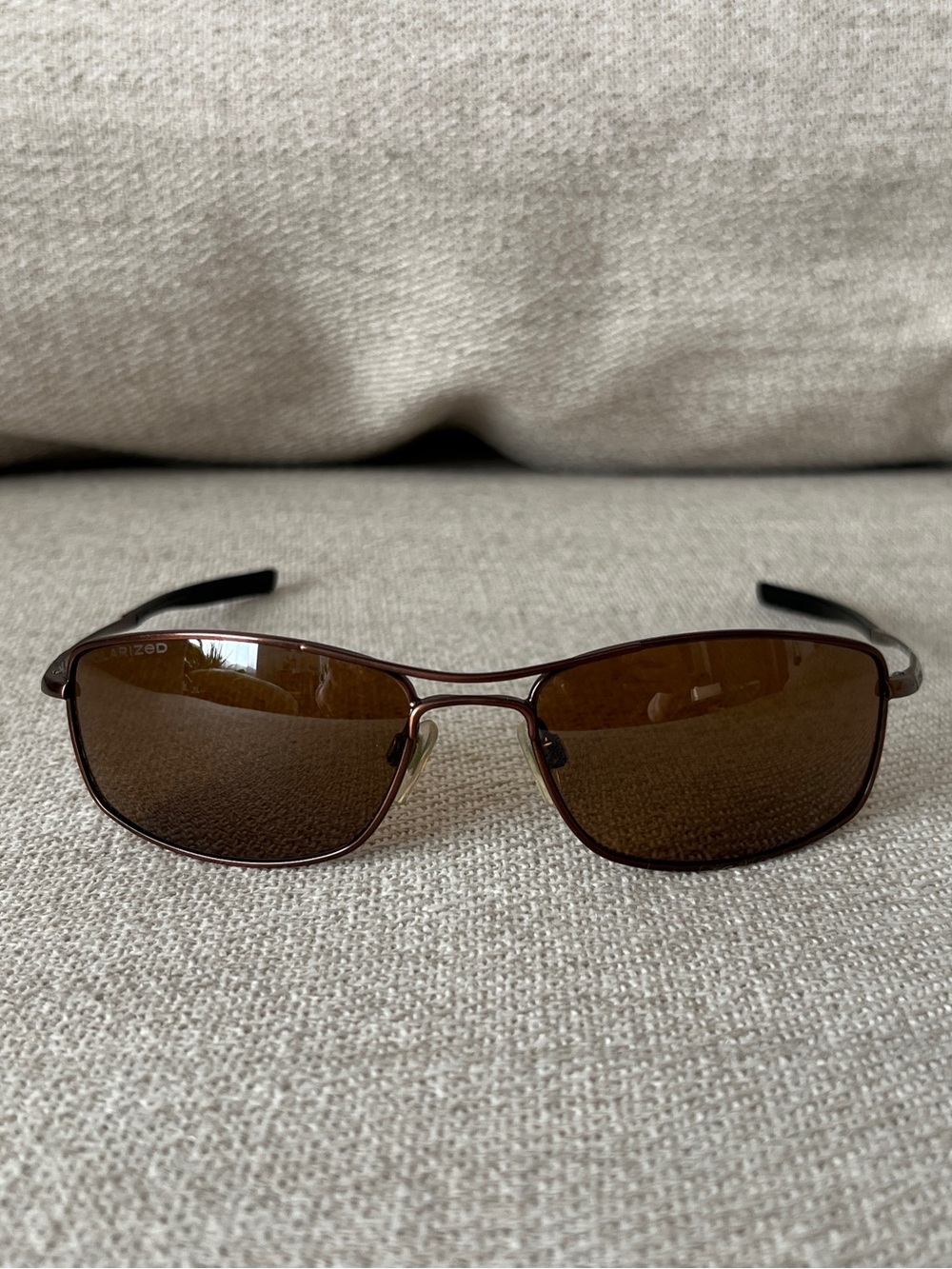 Rare Authentic REVO polarized Metal sunglasses Model Calibrate RE9015-01